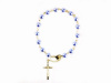 Plastic beaded braclets for rosaries