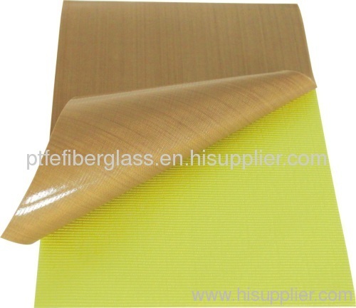 PTFE Coated Fiberglass Silicone Adhesive Fabric