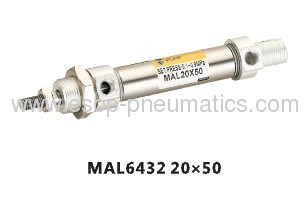 Aluminum alloy mini cylinder for AIRTAC series pneumatic cylinders