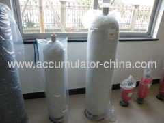 32 LTR 72 LTR 315 BAR HIGH-PRESSURE GAS CYLINDER, NON-SEPARATED ACCUMULATOR