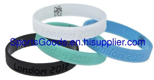 London Olympics 2012 silicone bracelets Rubber band