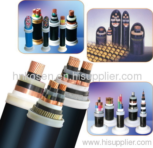 XLPE insualted power cable