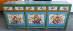 Mongolia painted console