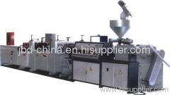 PVC corrugated sheet extrusion line