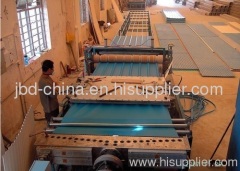 PVC wave tile production line