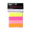 4pcs Rectangle self-stick memo pad