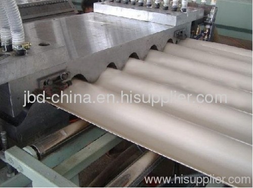 PVC wave plate production line