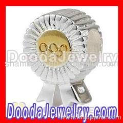 european Summer Olympic Charm London Olympic Rosette Bead