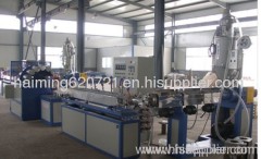 PVC fiber enhancing hose production line