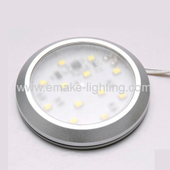 cabinet down light round aluminum