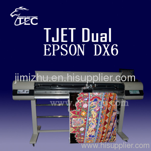 Inkjet printer with DX6 water base head