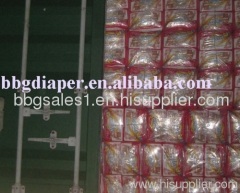 China OEM PE-Mesh disposable baby and child diapers