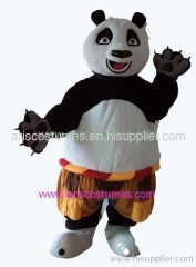kongfu panda mascot costume,cartoon character costumes mascot