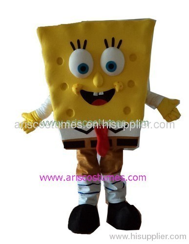 spongebob mascot costume,theme party costumes