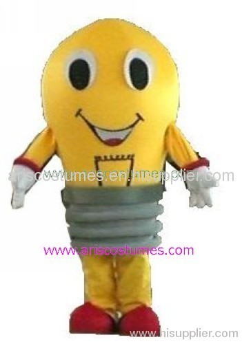 bulb mascot customize mascotte customize mascot