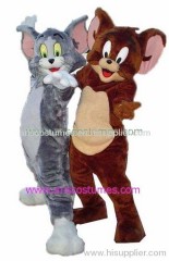tom and jerry costume mascot