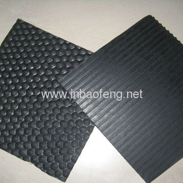 cow rubber mat