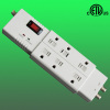 6-outlet coaxial surge protector