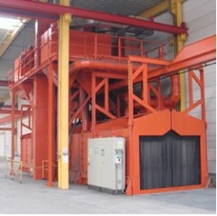 Q36/Q37 series trolley type shot blasting machine