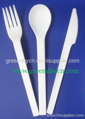 PSM corn starch cutlery Eco friendly cutlery