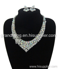 bridal jewelry/necklace set/bridal accessory/jewelry set