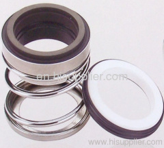Rotary conical single spring pump seal