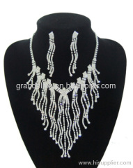 bridal jewelry/necklace set/bridal accessories