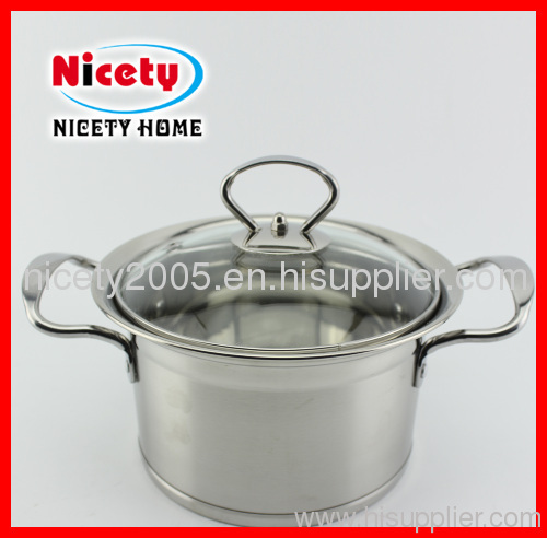 stainless steel soup pot/pan