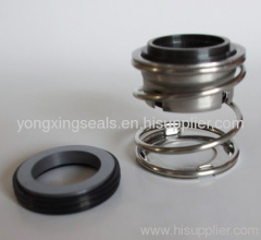 Single mechanical seals with big spring