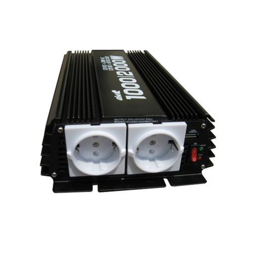 1000W duplex european socket power inverter with USB