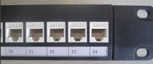 16 port Keystone patch panel for 19 Inch