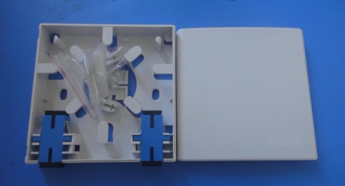 2 fibers plastic box used in FTTD