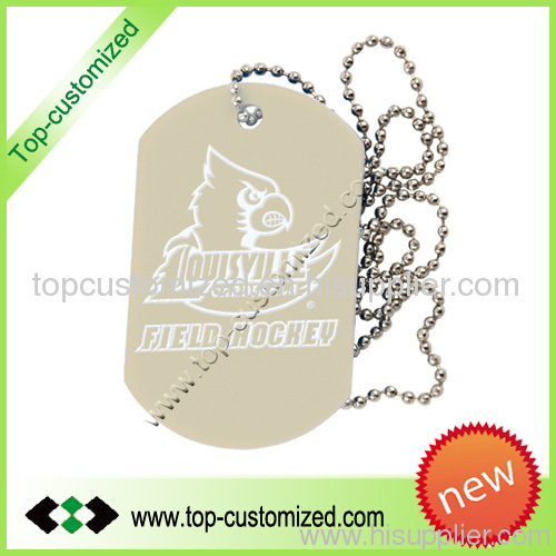 Promotional fashion silicone dog tags