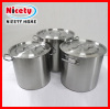 stainless steel sanding straight stock pot