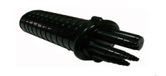 24-core Horizontal type Fiber Optic Splice Closure with two inlets/outlets