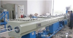 PVC plastic twin-pipe extrusion line