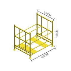 middle duty tire storage rack