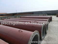 cast basalt lined steel pipes