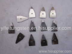 tungsten carbide grind tips 17.45x9.6x1.6