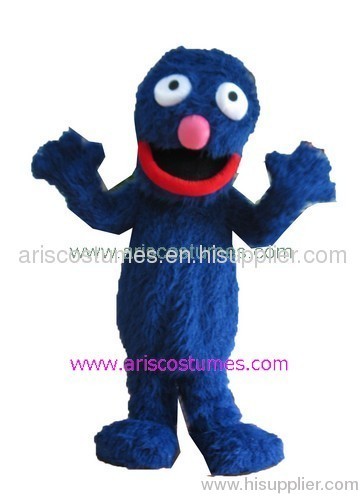 super grover mascot costume, advertising mascot