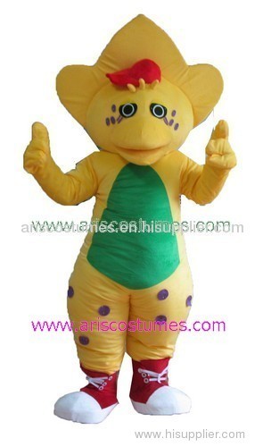 cartoon character costume barney mascot costume,B.J.mascot costume