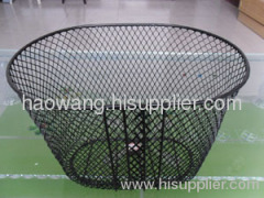 Durable steel colorful mesh wire front bicycle basket