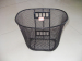 Black mesh bike basket