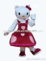 hello kitty mascot costume, party costumes.carnival costumes