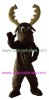 reindeer mascot costume, cartoon costumes,christmas dress