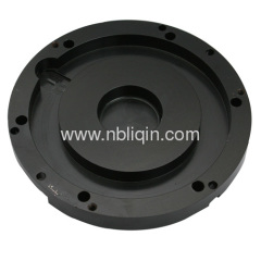 black E-coat precision metal parts