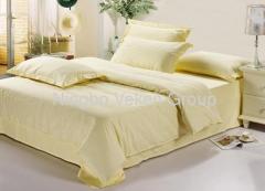 Satin bed sheet set