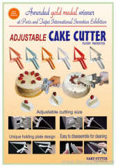 Adjustable cake cutter