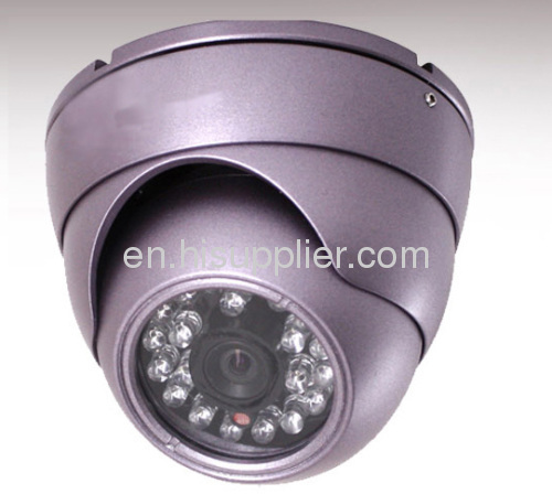 Vandal-proof Dome Camera with Fixed Lens 15-20m IR VSC-304