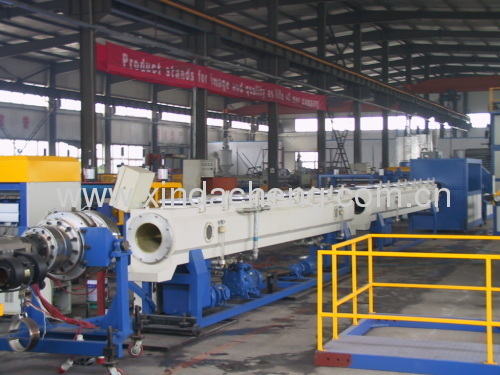 PE pipes extrusion
